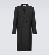 Double-breasted coat