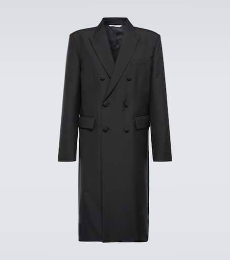 Double-breasted coat
