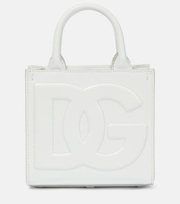 DG Logo Small leather tote bag