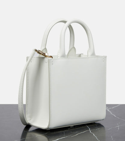DG Logo Small leather tote bag