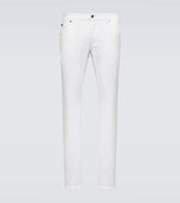Embellished skinny jeans