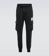 Logo tapered cargo pants