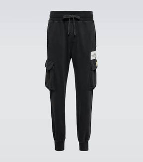 Logo tapered cargo pants