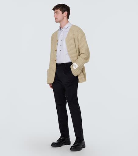 Cotton slim-fit pants