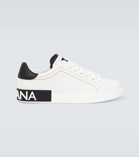 Portofino low-top leather sneakers