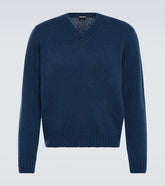 Cashmere and silk-blend sweater