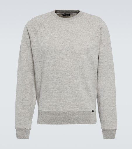 Cotton mélange sweatshirt