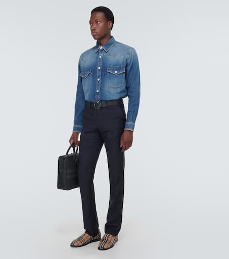 Denim shirt