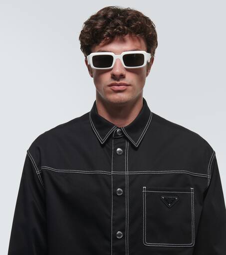 Rectangular sunglasses
