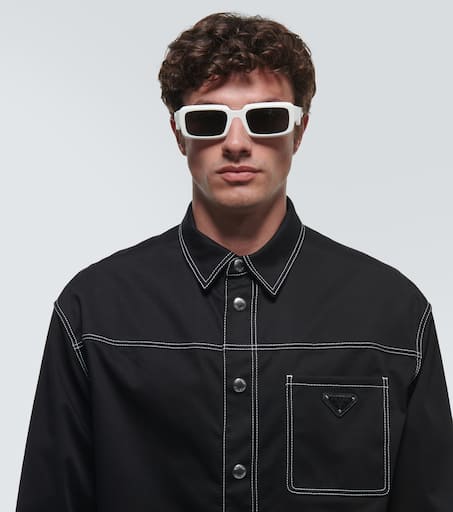 Rectangular sunglasses
