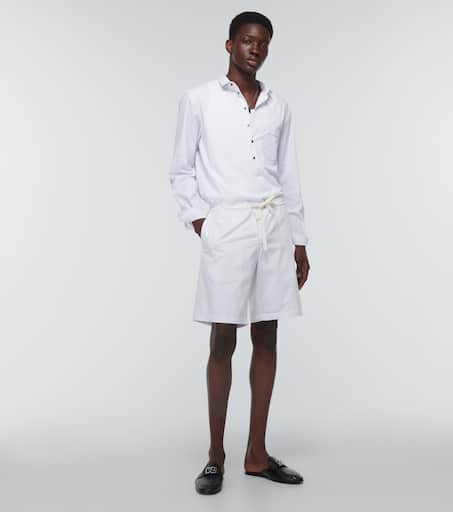 Cotton Bermuda shorts