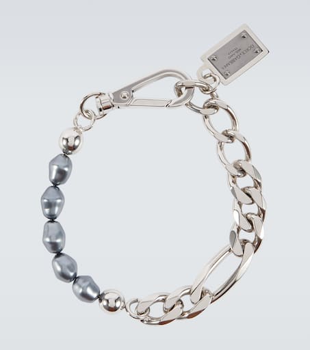Beaded chainlink bracelet