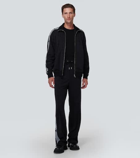 Versace Allover jacquard sweatpants