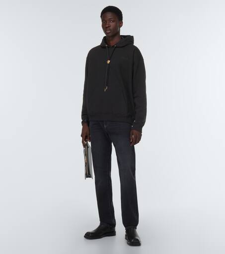 Medusa cotton hoodie