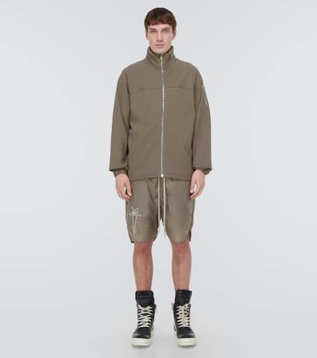 x Champion® Mountain asymmetric cotton jacket