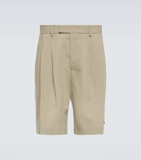 Wool-blend Bermuda shorts