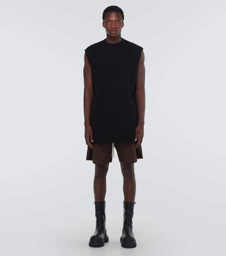 Cotton jersey tank top