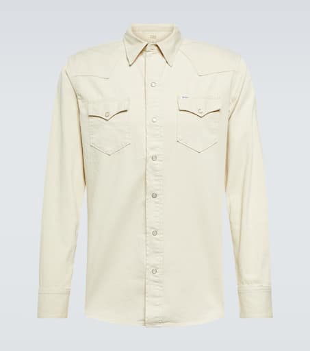 Cotton gabardine shirt