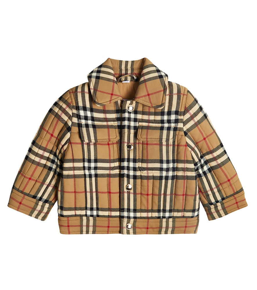 Checked jacket