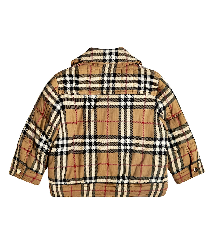 Checked jacket