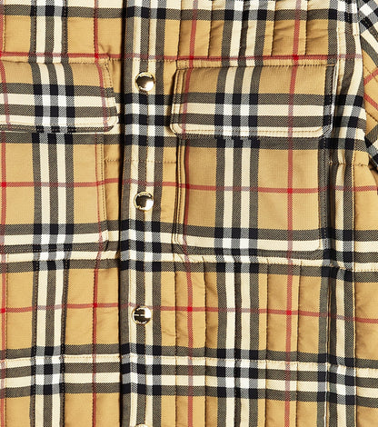 Check windbreaker jacket