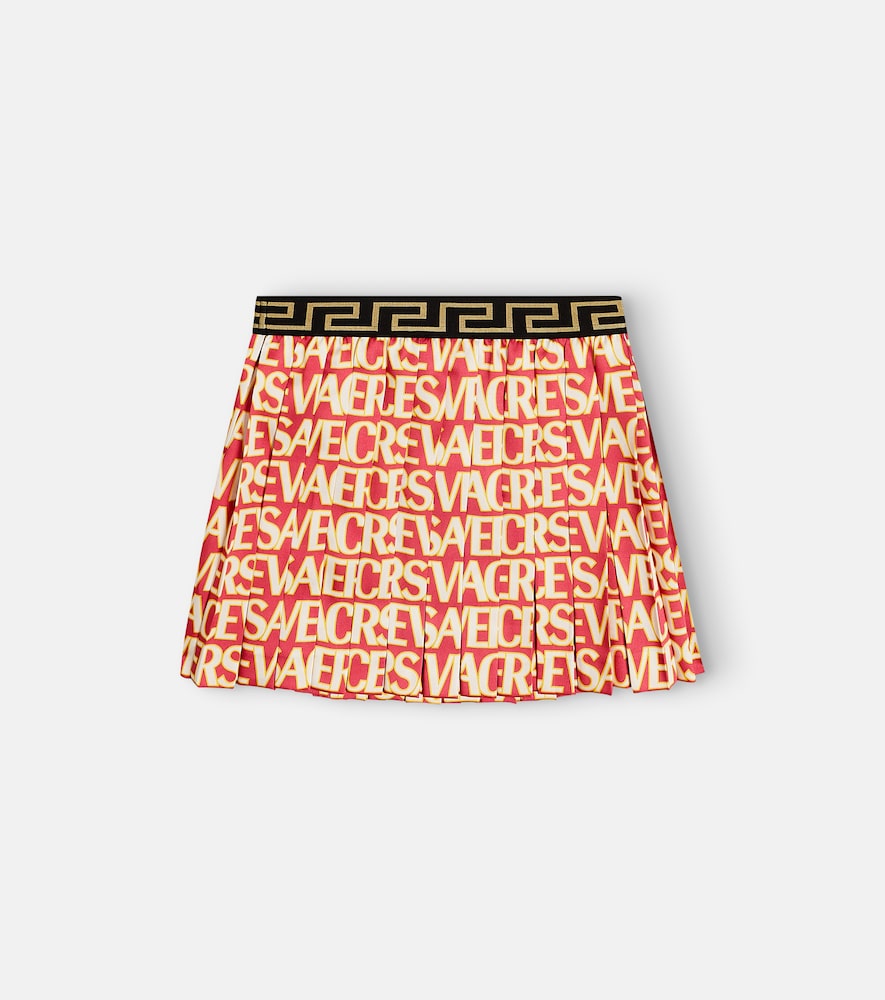 Versace Allover pleated skirt