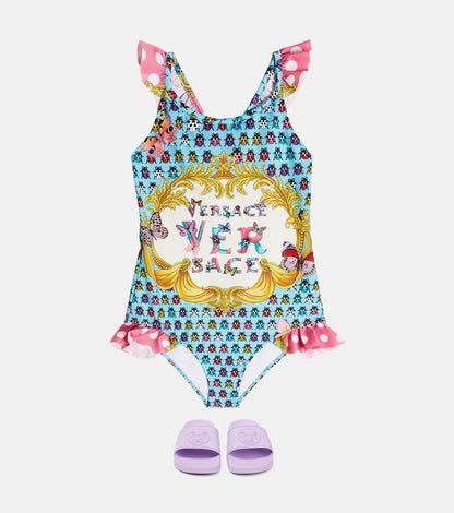 Logo printed swimsuit