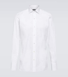 Cotton poplin shirt