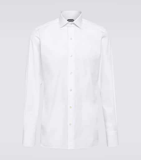 Cotton poplin shirt