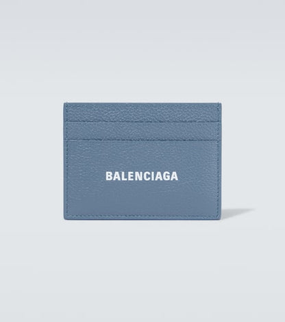 Cash leather card holder