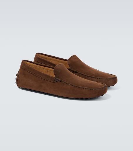 Gommino suede driving shoes