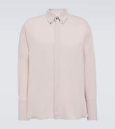 Acetate and silk shirt