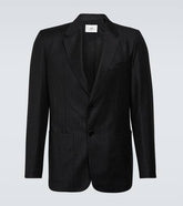 Chalk stripe virgin wool blazer