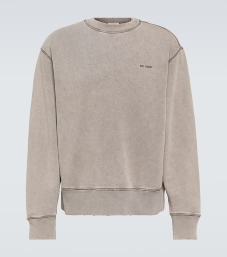 Logo cotton jersey sweatshirt