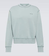 Logo cotton jersey sweatshirt