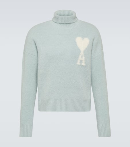 Ami De Cœur alpaca-blend turtleneck sweater