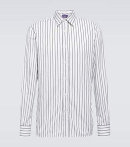 Striped cotton shirt