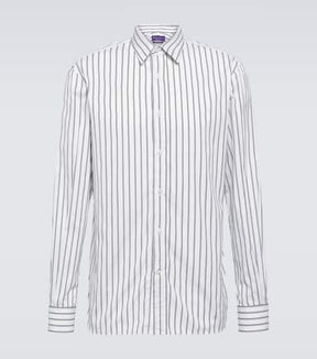 Striped cotton shirt