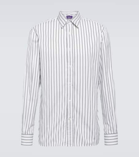 Striped cotton shirt