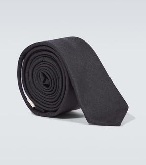 Wool and silk tie