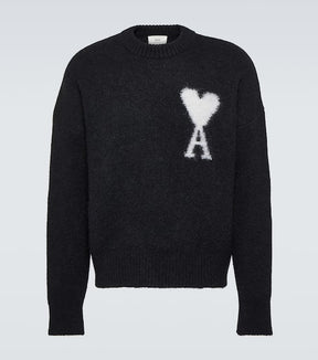 Ami de Cœur alpaca wool-blend sweater