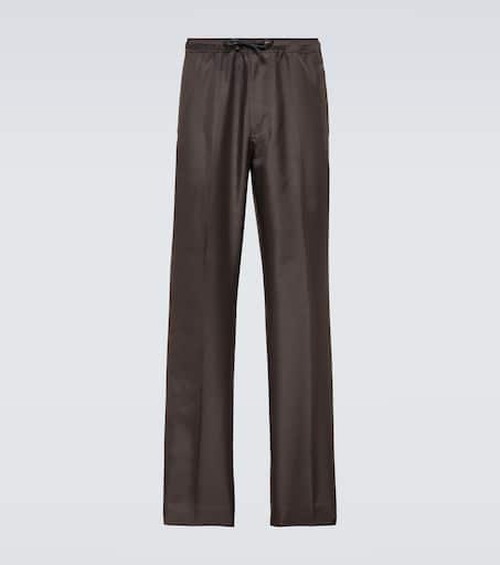 Technical track pants