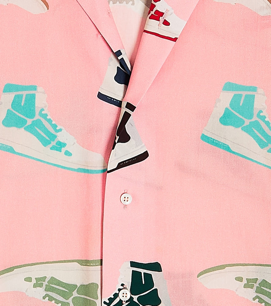 Skel Top printed cotton shirt