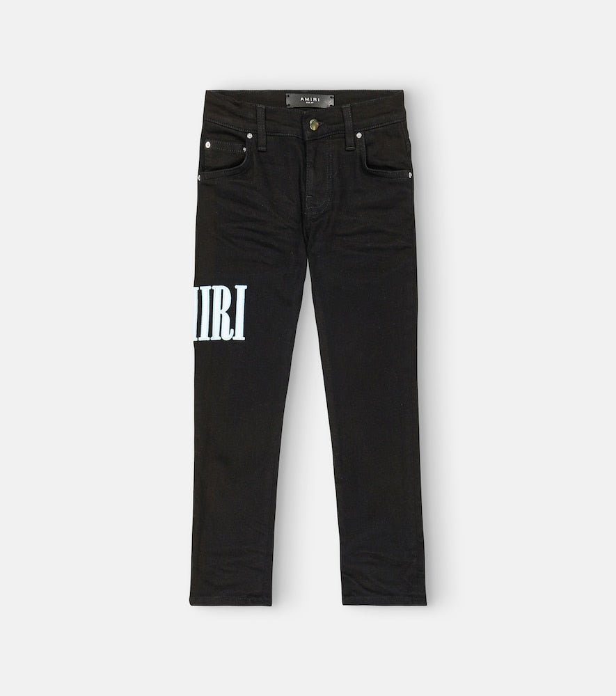 Logo slim jeans