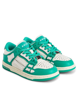 Skel Top leather low-top sneakers