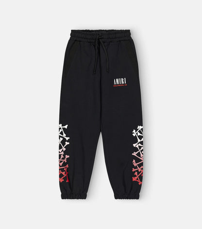 Printed cotton sweatpants