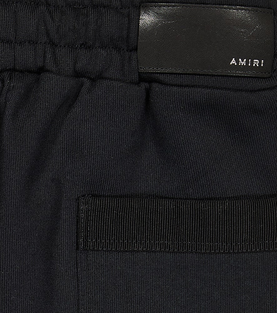 Printed cotton sweatpants