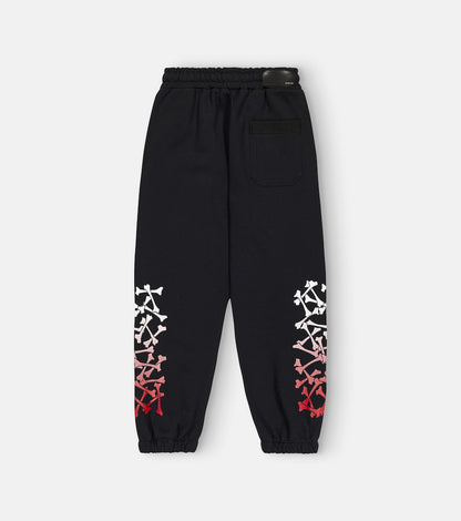 Printed cotton sweatpants