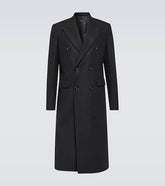 Wool-blend coat