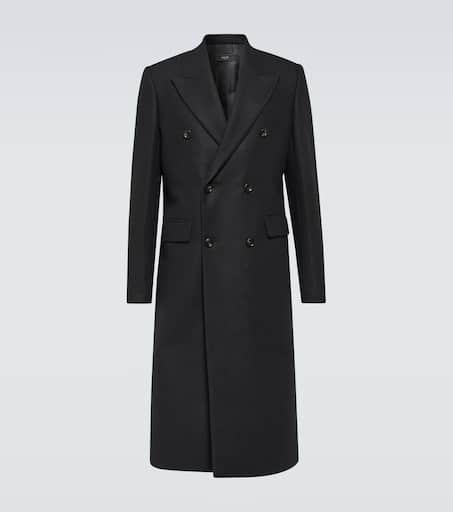 Wool-blend coat